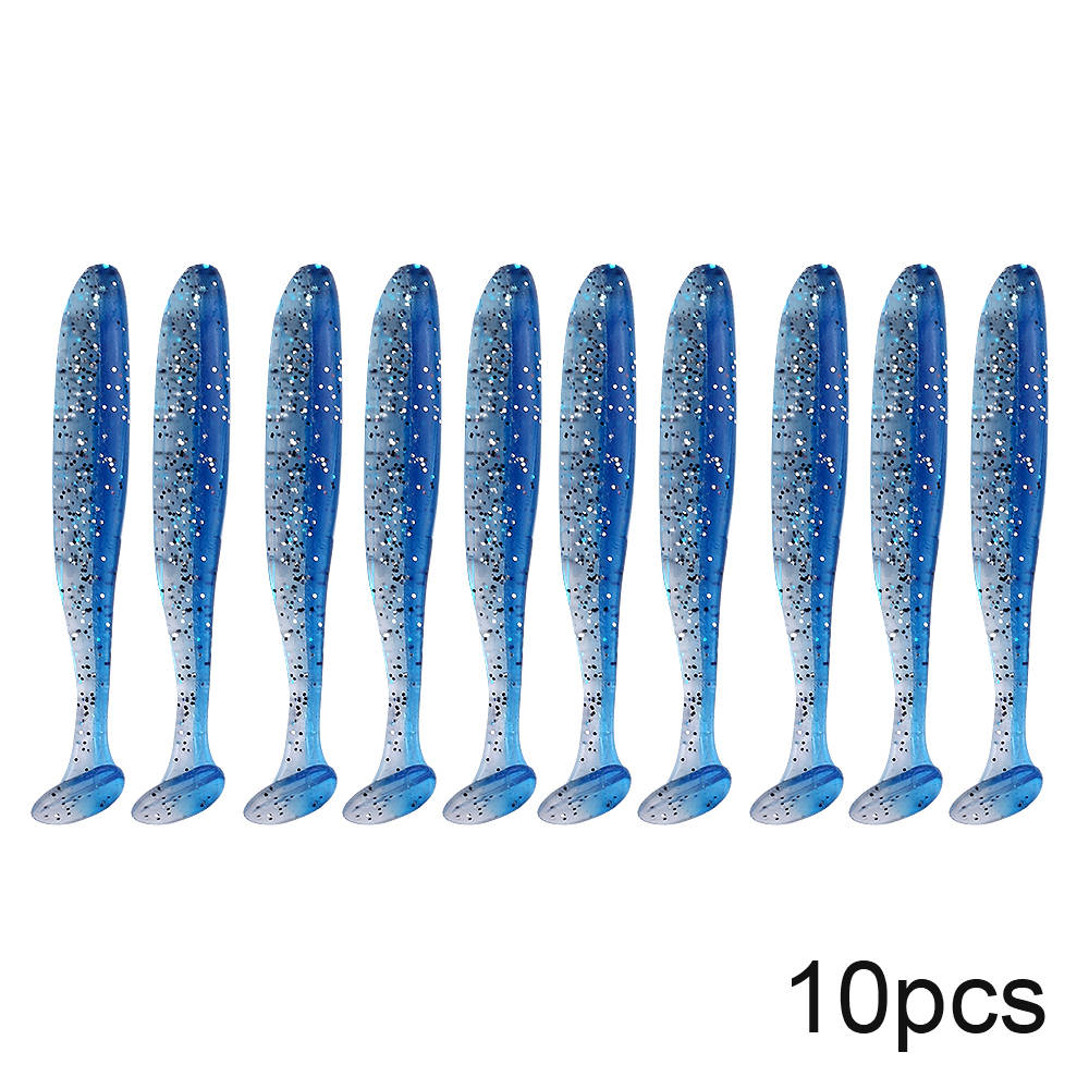 Sequin Silicone Soft Fishing Lures