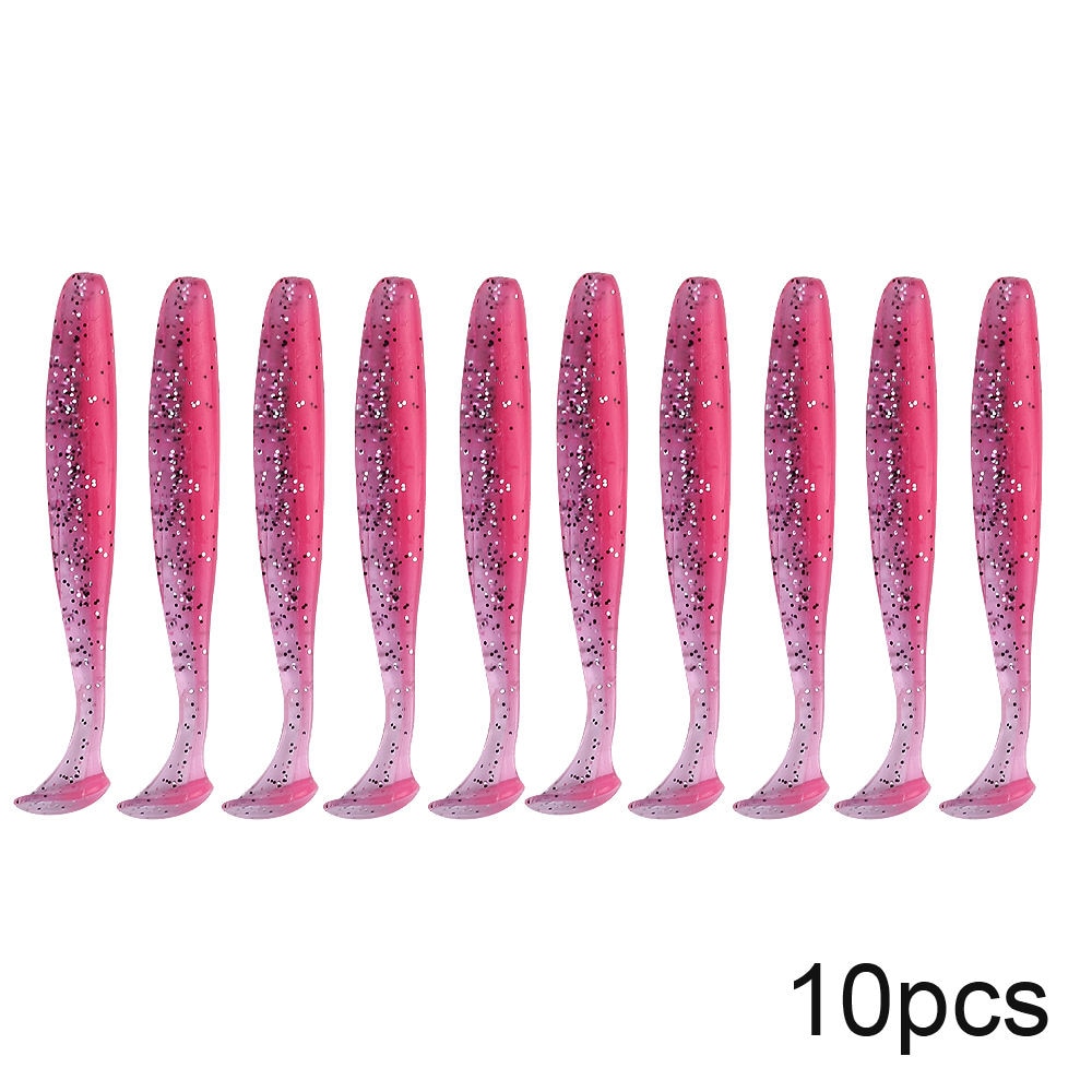 Sequin Silicone Soft Fishing Lures